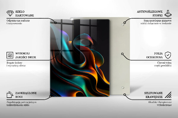 Worktop cover Colorful abstraction