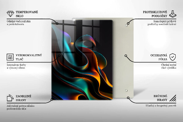 Worktop cover Colorful abstraction