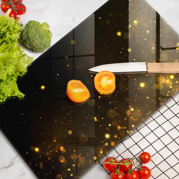 Worktop cover Golden glitter