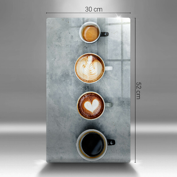 Induction hob protector Kitchen - Coffee cups