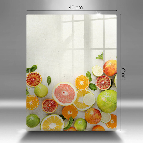 Induction hob protector Fruits citruses