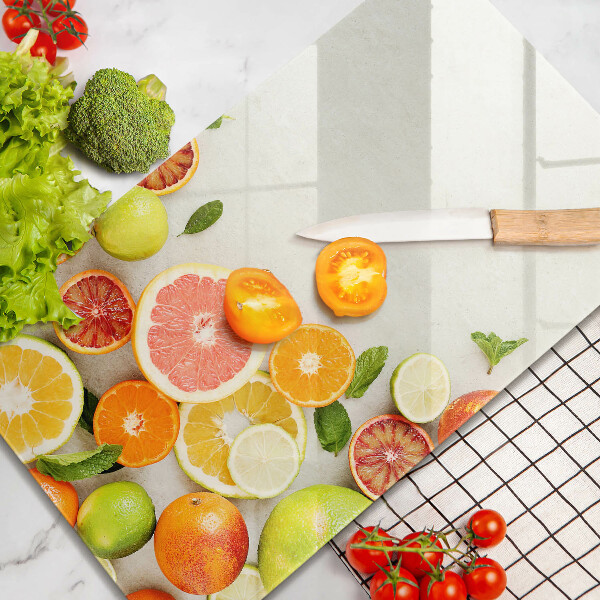 Induction hob protector Fruits citruses