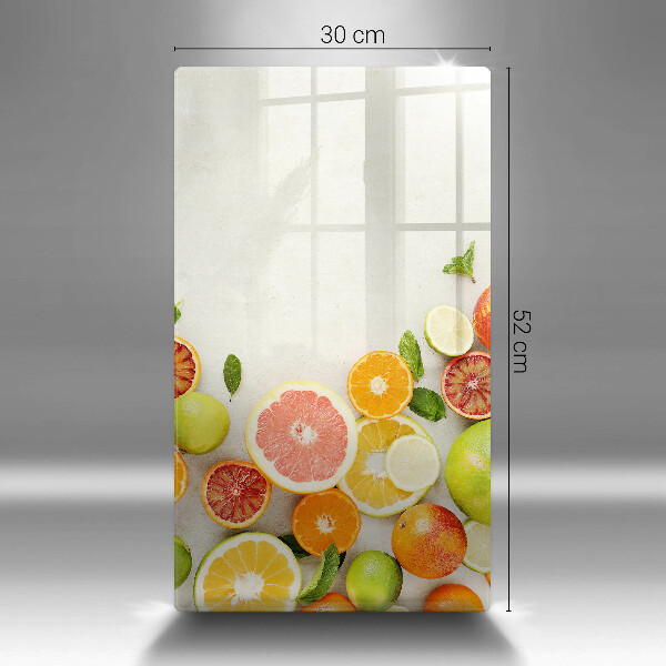 Induction hob protector Fruits citruses