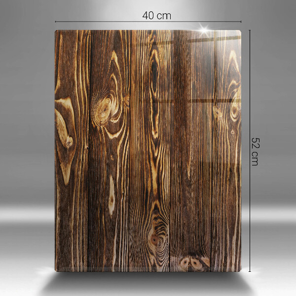 Induction hob protector Wood texture
