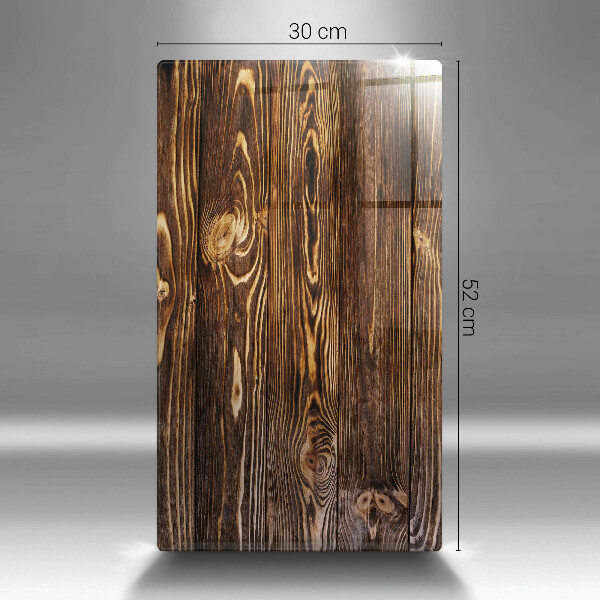 Induction hob protector Wood texture