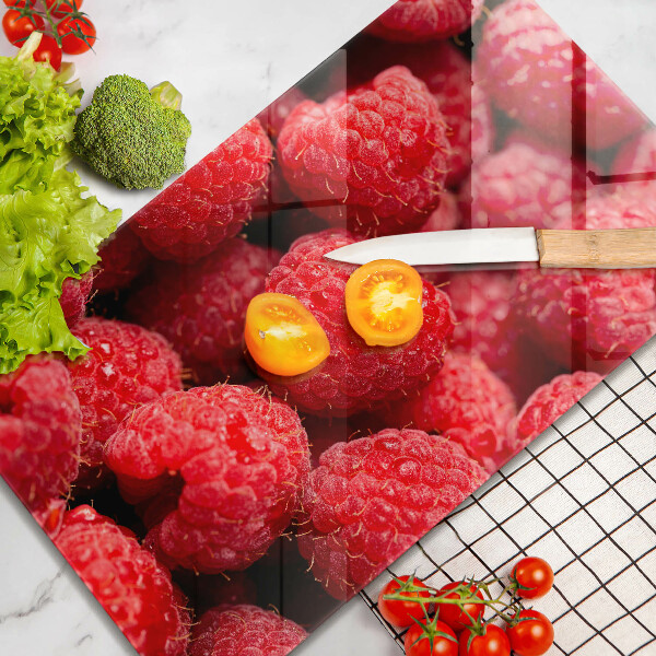 Induction hob protector Raspberry fruit