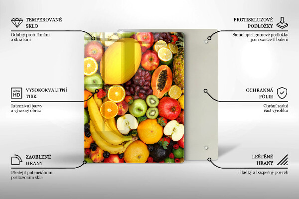 Induction hob protector Fruit collection