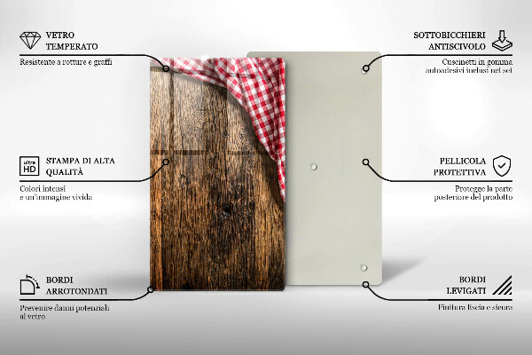 Work surface savers Wooden table