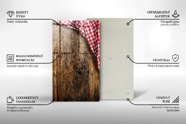 Work surface savers Wooden table