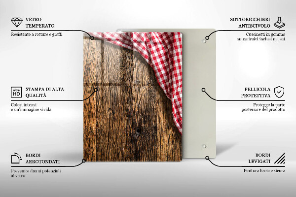 Work surface savers Wooden table