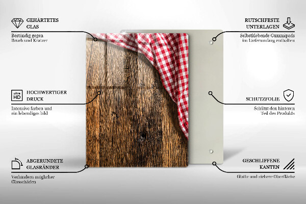 Work surface savers Wooden table