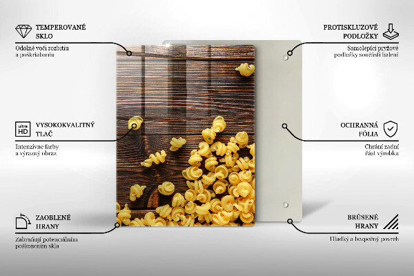 Work surface savers Pasta on a table