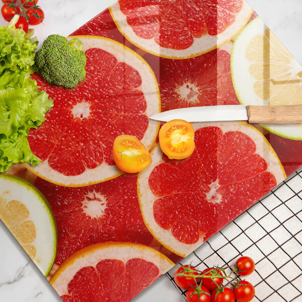Work surface savers Grapefruit slices
