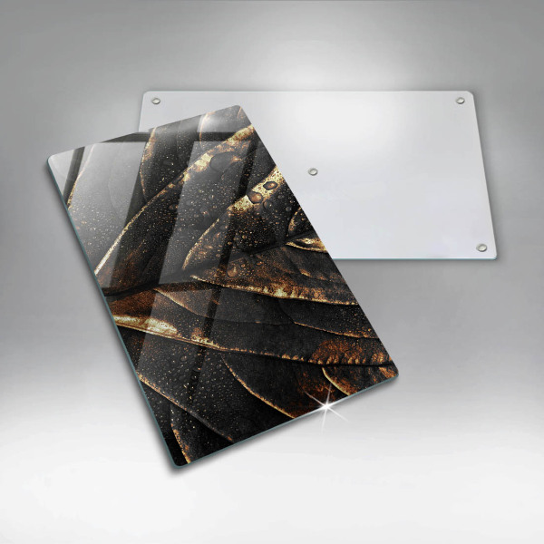 Work surface savers Golden leaf