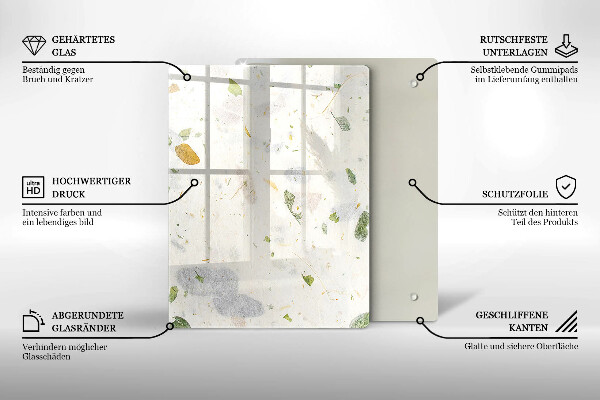 Work surface savers Falling leaves