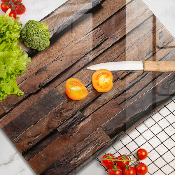 Induction hob protector Decorative wood boards