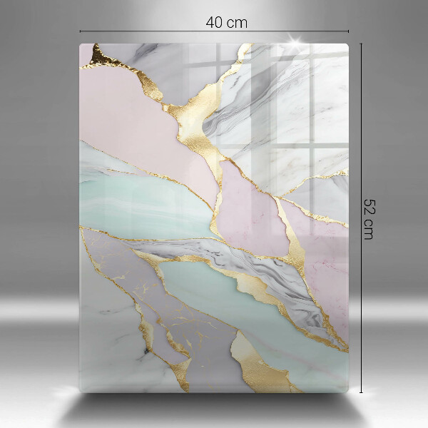 Worktop cover Pastel marble