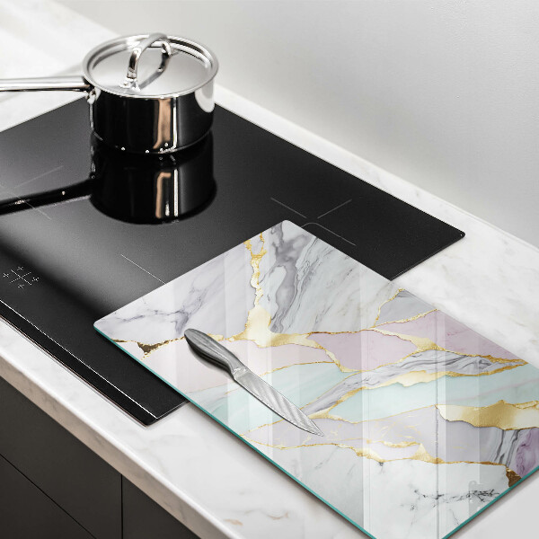 Worktop cover Pastel marble