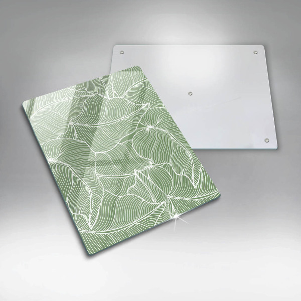 Worktop cover Linear leaves