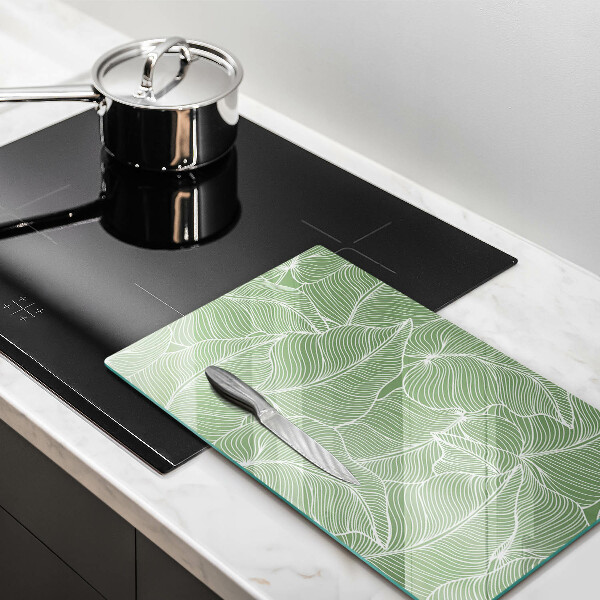 Worktop cover Linear leaves