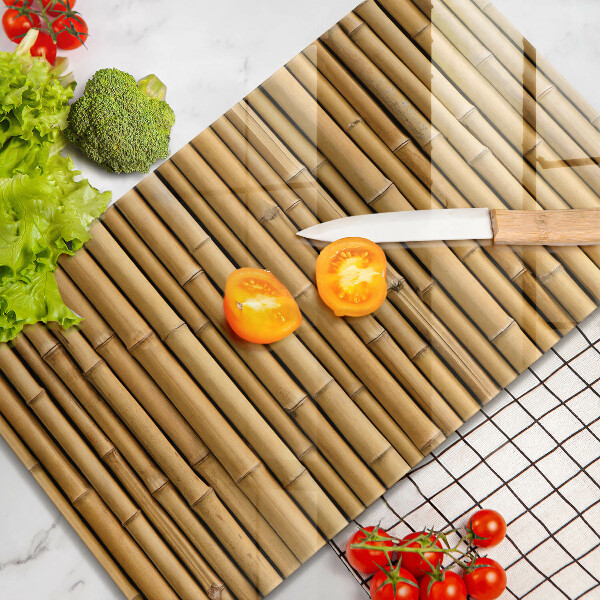 Induction hob protector Nature boho bamboo