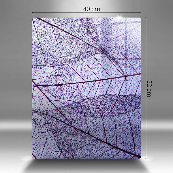 Kitchen countertop cover Leaves with veins