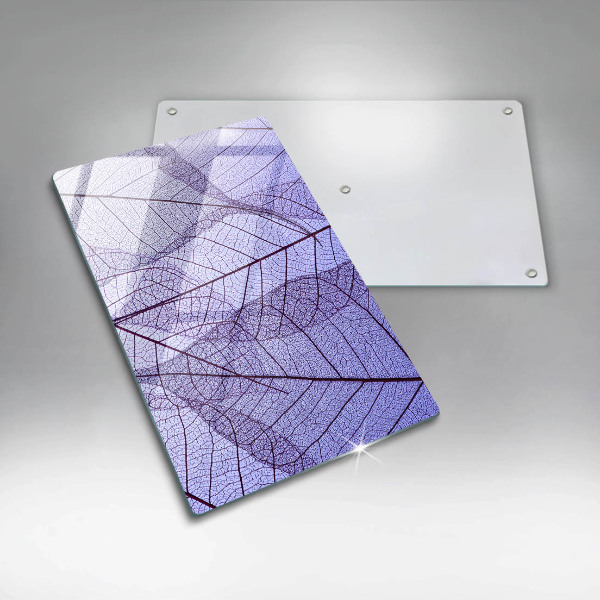 Kitchen countertop cover Leaves with veins