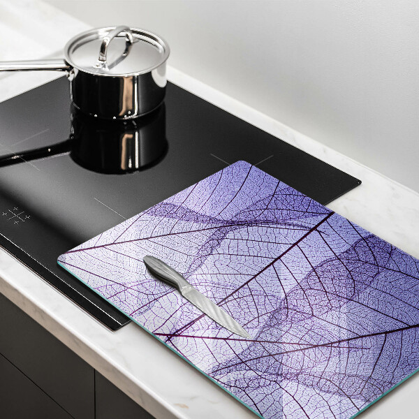 Kitchen countertop cover Leaves with veins