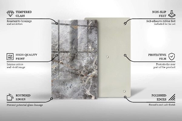 Kitchen countertop cover Stone texture