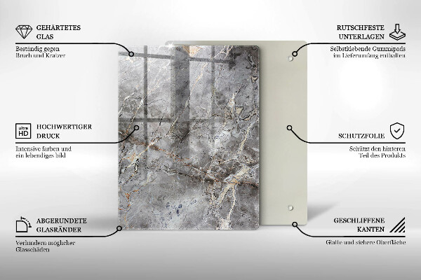 Kitchen countertop cover Stone texture