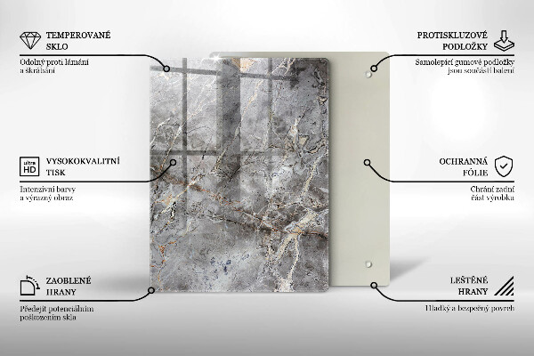 Kitchen countertop cover Stone texture