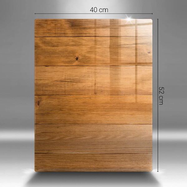 Kitchen countertop cover Wooden planks