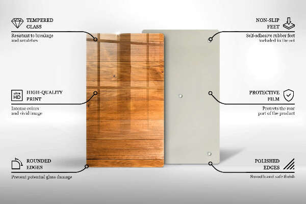 Kitchen countertop cover Wooden planks