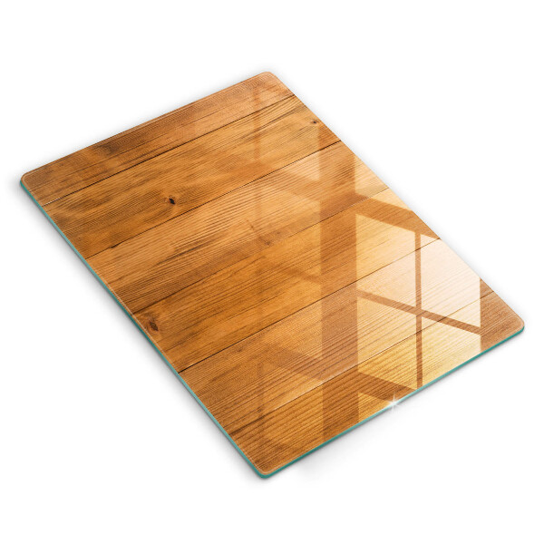 Kitchen countertop cover Wooden planks