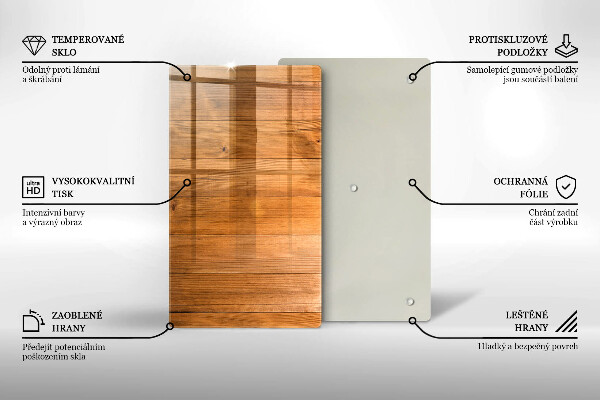 Kitchen countertop cover Wooden planks