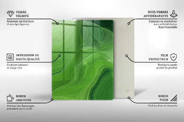 Kitchen countertop cover Abstract texture