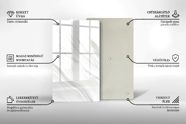 Kitchen countertop cover Delicate marble