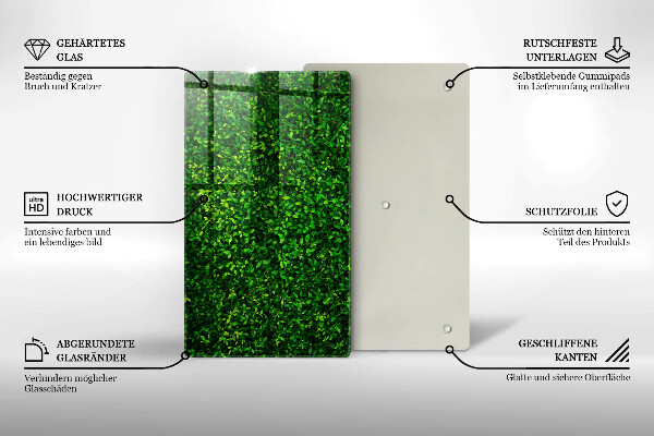 Kitchen countertop cover Plant small leaves