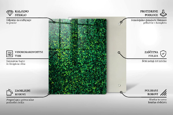 Kitchen countertop cover Plant small leaves