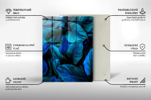 Kitchen countertop cover Jungle vegetation leaves