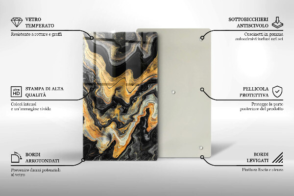 Kitchen countertop cover Abstract structure