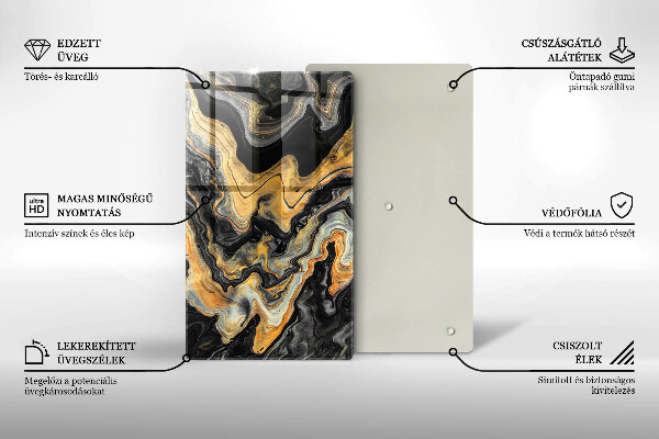 Kitchen countertop cover Abstract structure