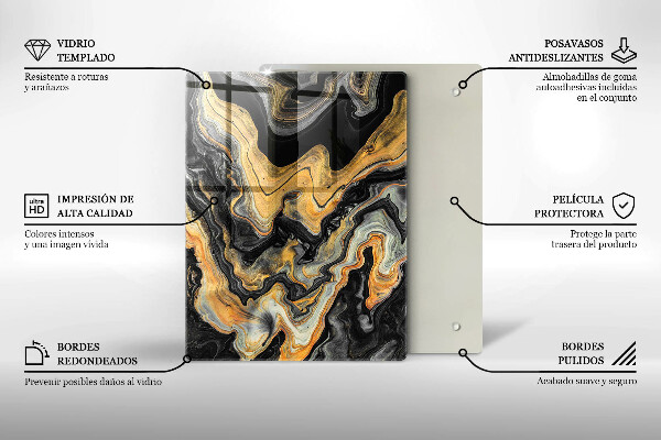 Kitchen countertop cover Abstract structure