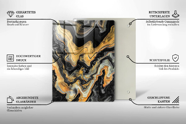 Kitchen countertop cover Abstract structure