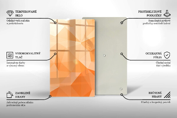 Kitchen countertop cover Geomeric background