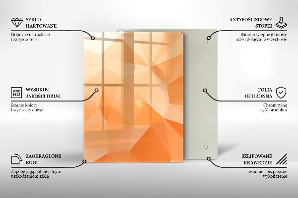 Kitchen countertop cover Geomeric background