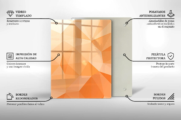 Kitchen countertop cover Geomeric background