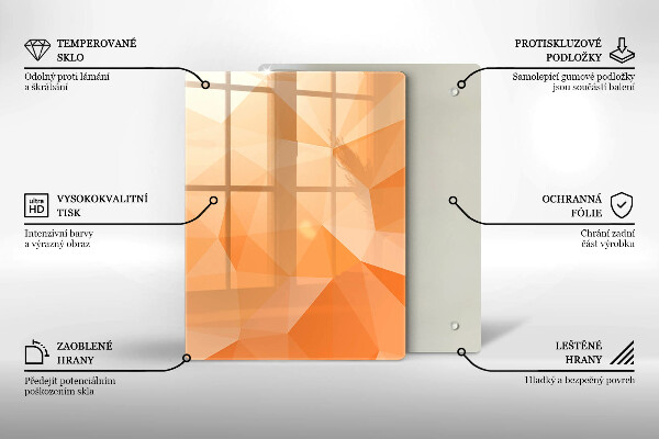 Kitchen countertop cover Geomeric background