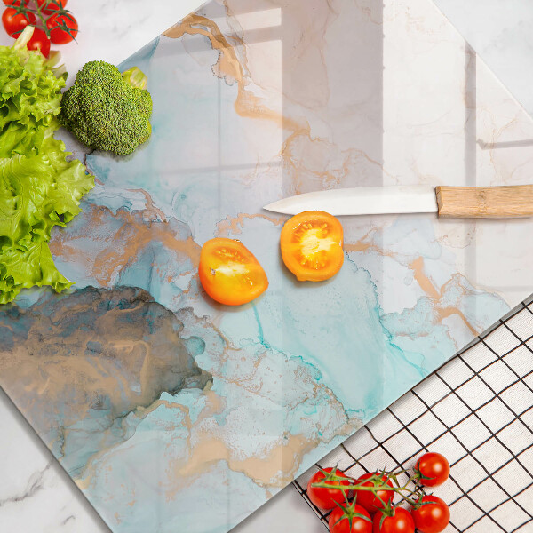 Kitchen countertop cover Marble abstraction