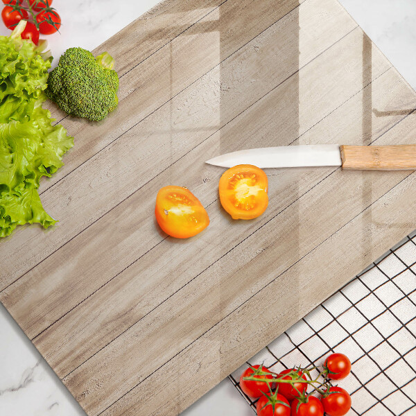 Kitchen countertop cover Wooden planks